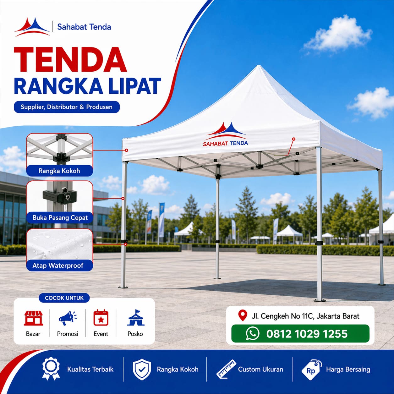 Tenda Rangka Lipat