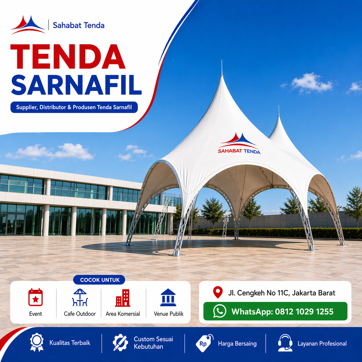 Distributor Supplier Produsen Tenda Sarnafil